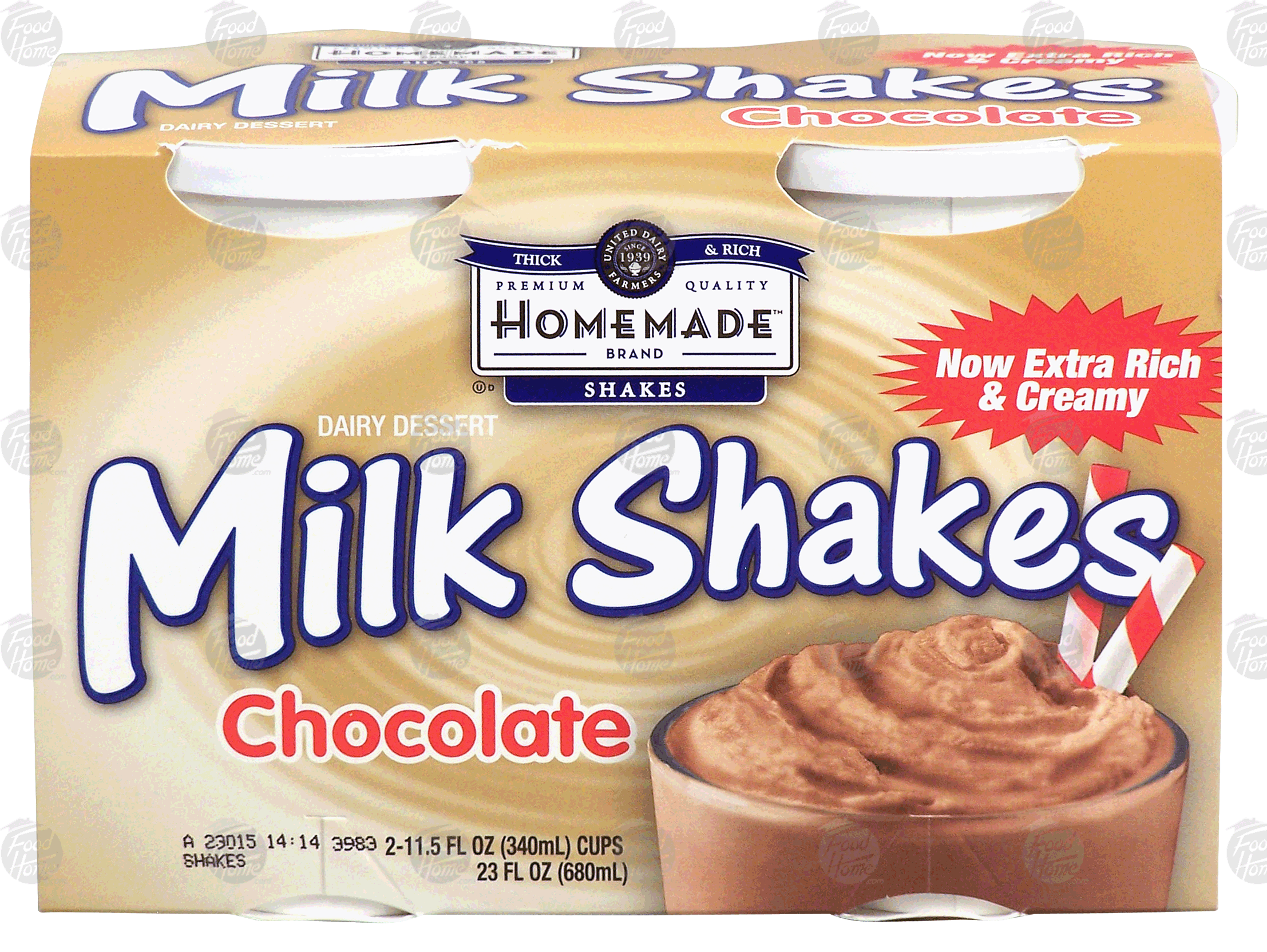 Homemade Milk Shakes chocolate shake, 2 cups Full-Size Picture